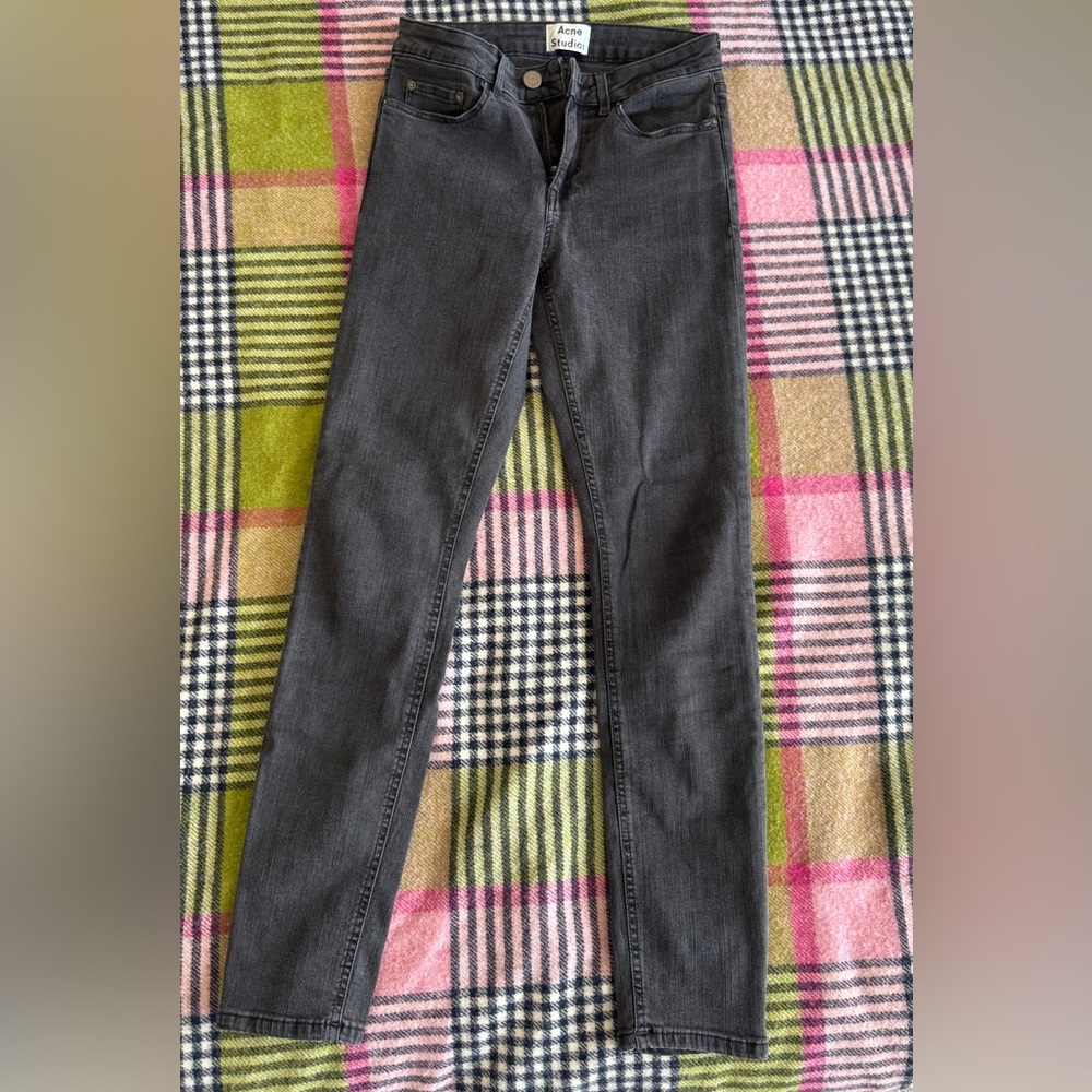 Acne Women's Charcoal Skinny Jeans size 25
